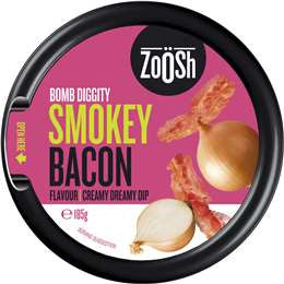 Zoosh Smokey Bacon Dip 185g