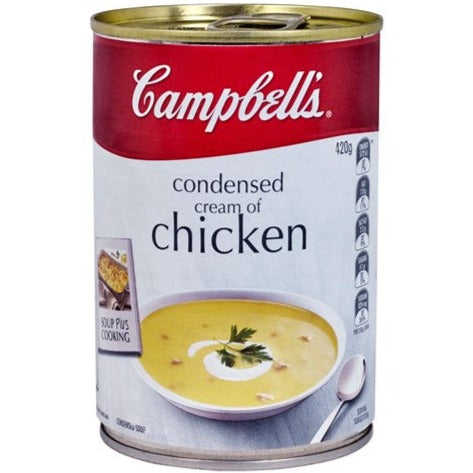 Campbells Condensed Cream of Chicken Soup 420g