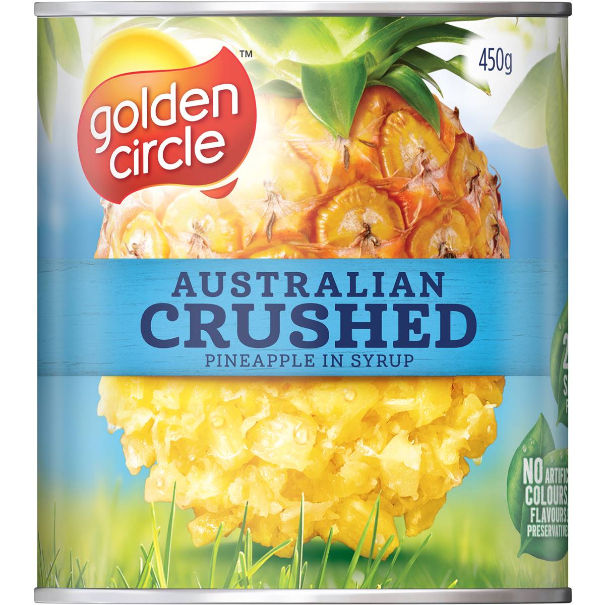 Golden Circle Pineapple Crushed in syrup 450g