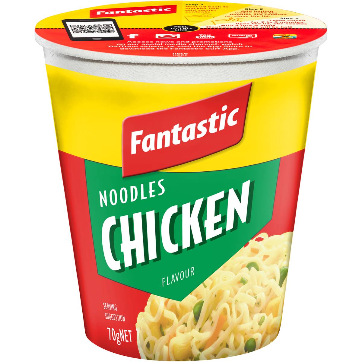 Fantastic Chicken Cup Noodles 70g