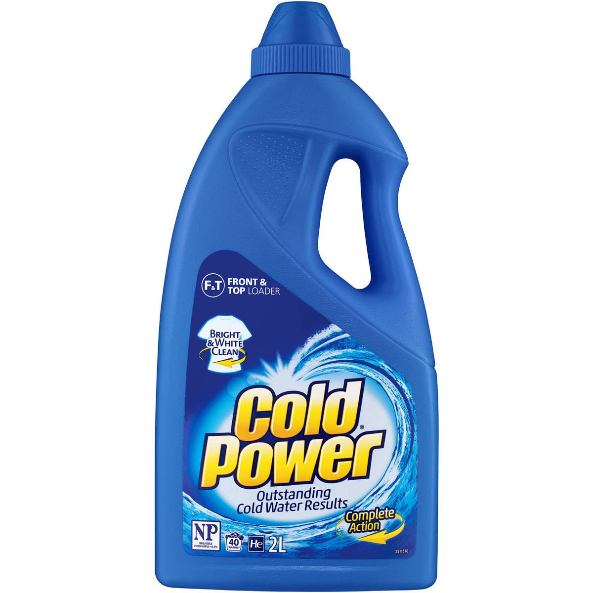 Cold Power Advanced Clean Laundry Detergent Liquid 2L