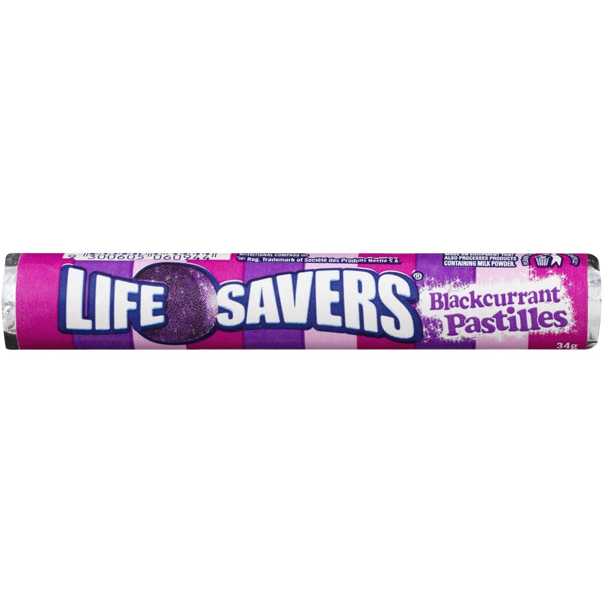 Lifesavers  Blackcurrant Pastilles 34g