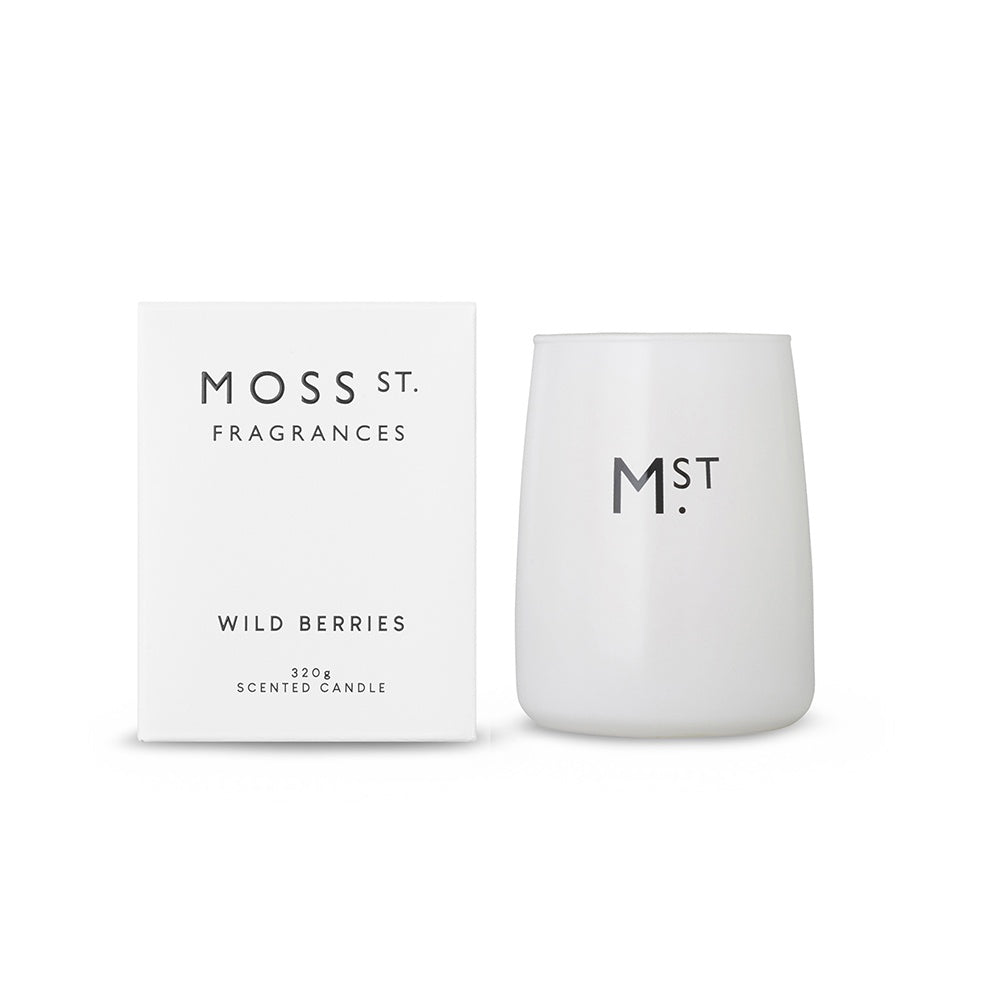 MOSS ST Wild Berries Candle 320g