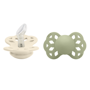 BIBS Size 1 Infinity Anatomical Dummy | 2 Pack