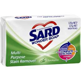 Sard Wonder Laundry Soap Eucalyptus 125g