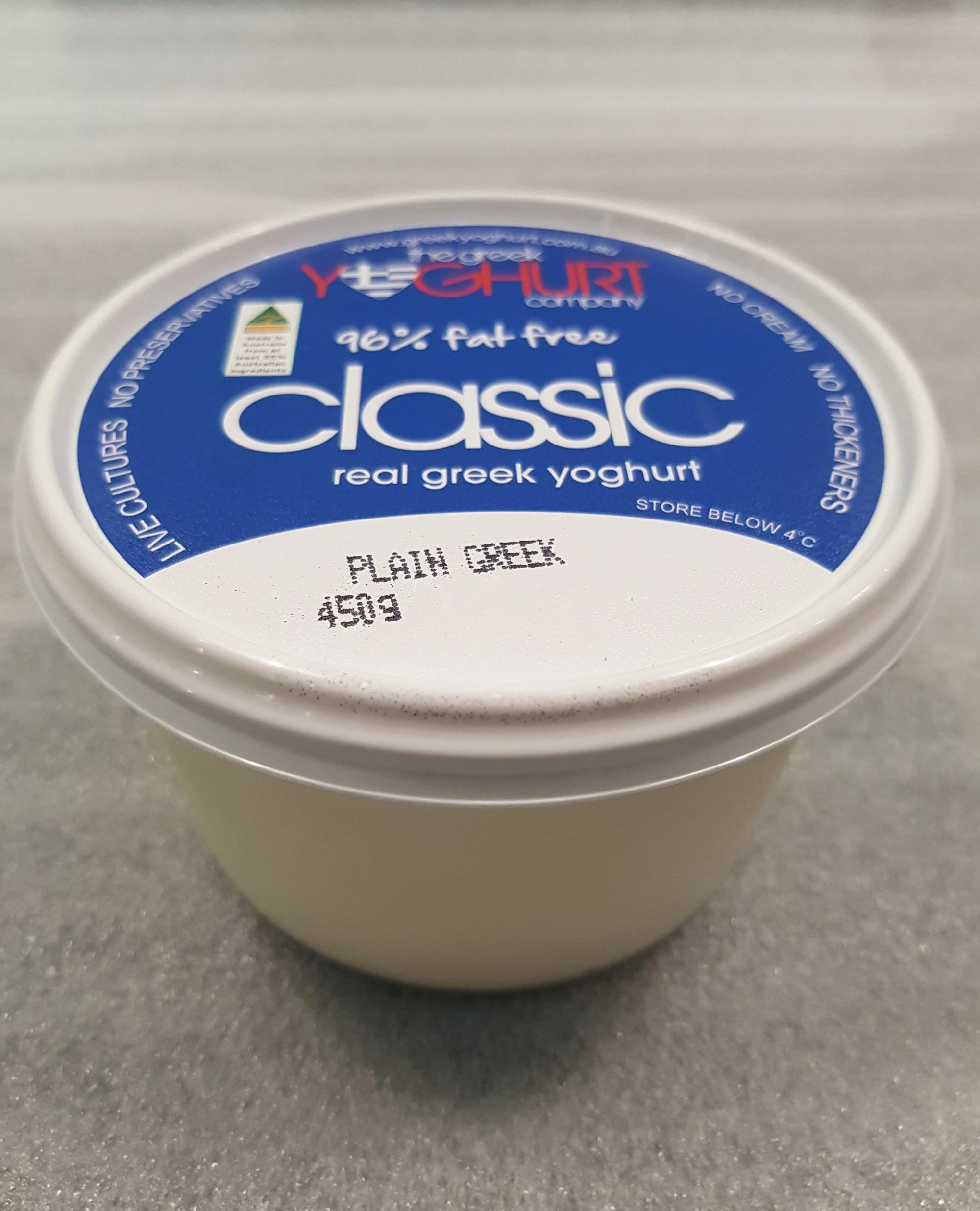 The Greek Yoghurt Company Classic Greek Yoghurt 450g