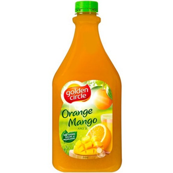 Golden Circle 2L Orange and Mango Juice
