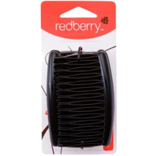 Redberry Side Comb Black 6pk