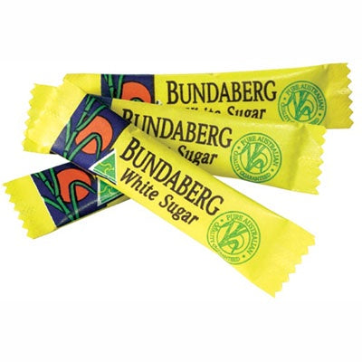 Bundaberg White Sugar Sticks 50Pk
