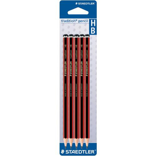 Staedtler Tradition Pencils Hb 5pk