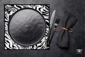 Byron & Yorke Paper Placemat Zebra