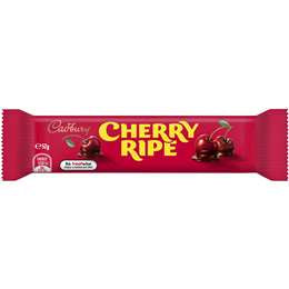 Cadbury Chocolate Bar Cherry Ripe 52g