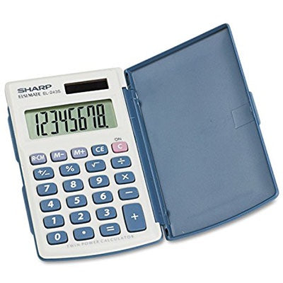 Sharp 8 Digit Pocket Calculator EL-243S