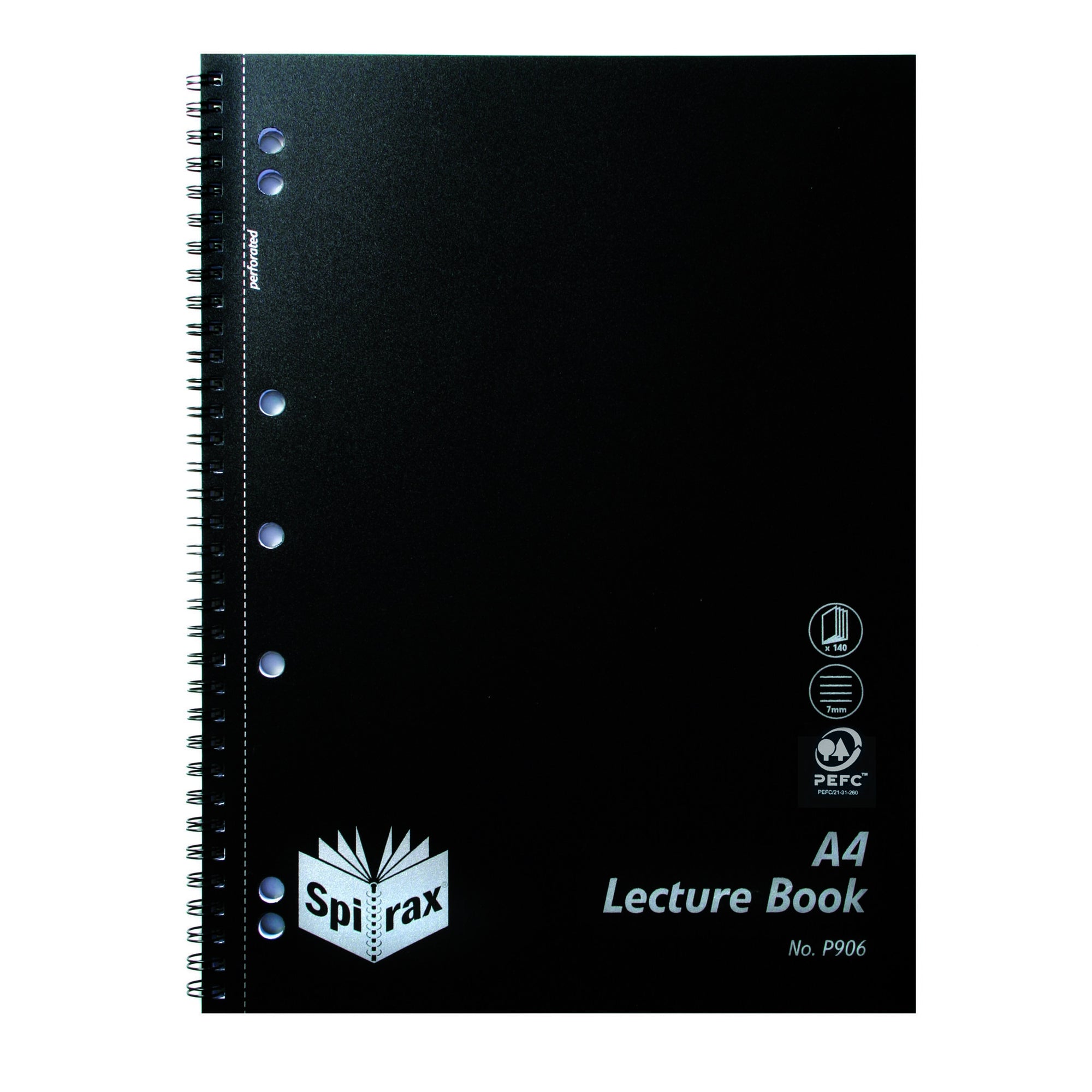 Spirax P906 Lecture Book A4 Polypropylene Cover 140 Page