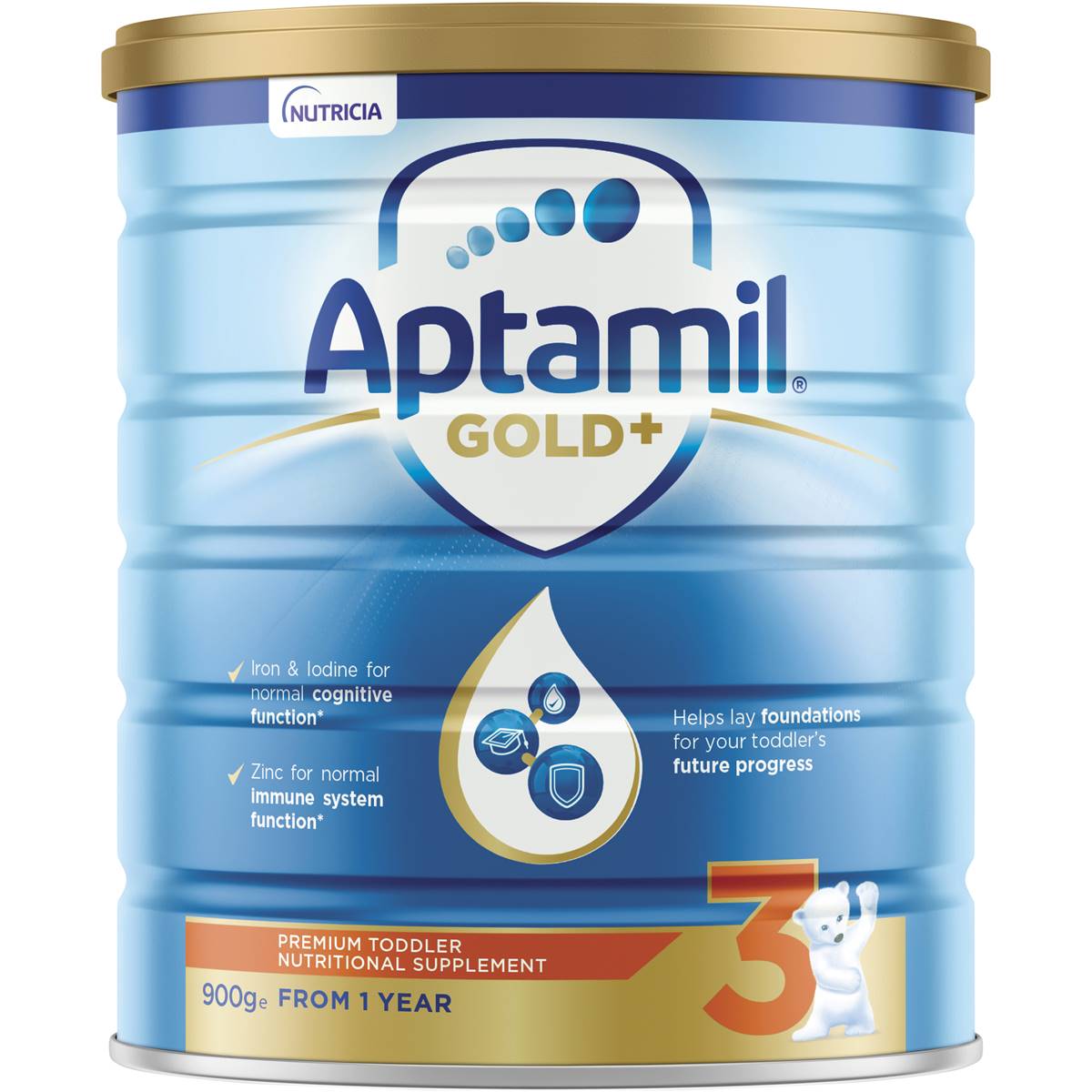 Aptamil Gold Infant Formula 12 Mths+ 900g