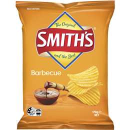 Smiths Crinkle Cut Potato Chips Barbecue 170g