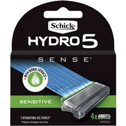 Schick Hydro 5 Razor Refill 4 pk