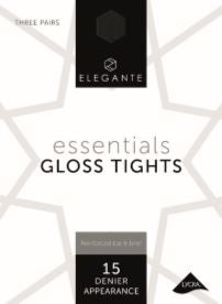 Elegante Essential Gloss Tights 3 Pack