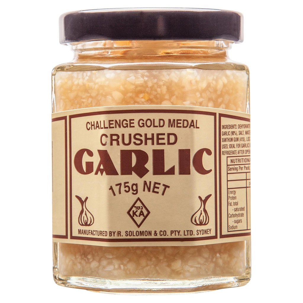 Challenge Gold Medal Crushed Garlic 175g