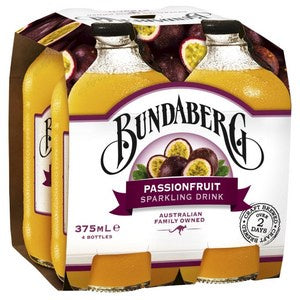 Bundaberg Passionfruit 4 x 375ml