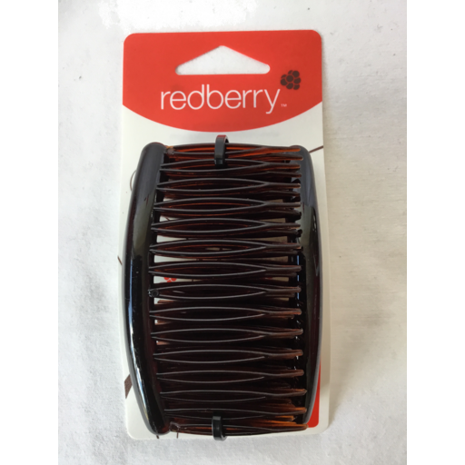 Redberry Side Comb Tortoise Shell 6pk