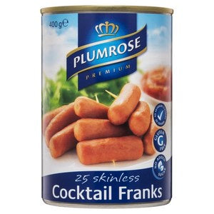 Plumrose Cocktail Frankfurts 400g
