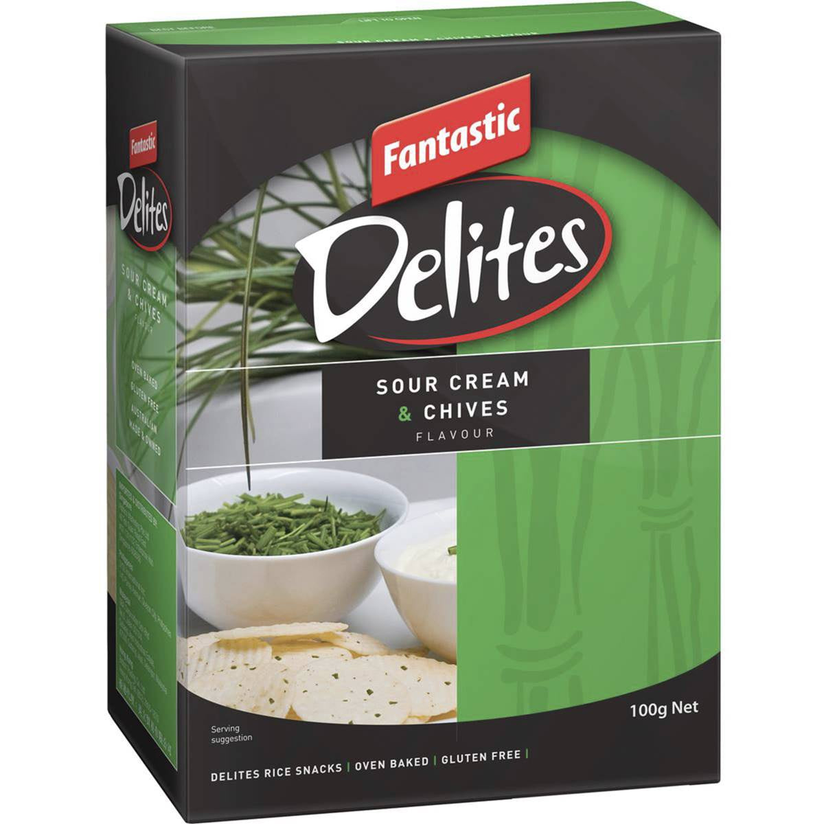 Fantastic Delites Sour Cream and Chives 100g