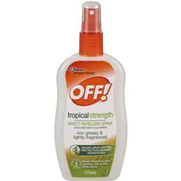 OFF Tropical Strength Insect Repellent Spray 175ml