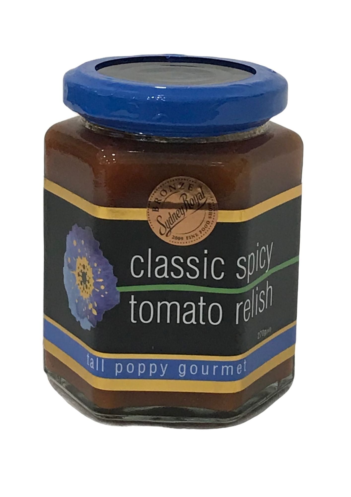 Tall Poppy Gourmet  Classic Spicy Tomato Relish 270g