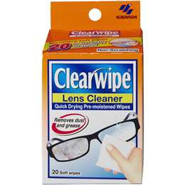 Clearwipe Lens Cleaner 20pk