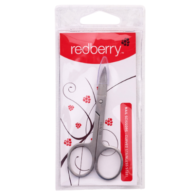 Redberry Nail Scissors Curved