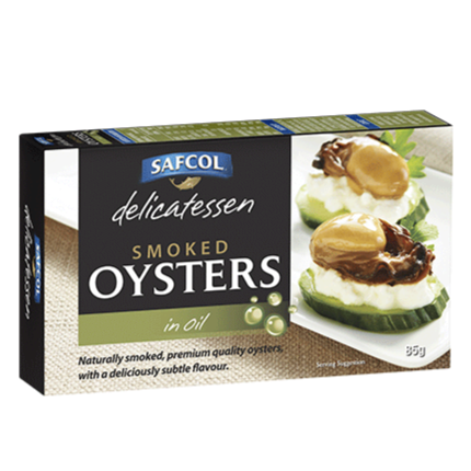 Safcol Smoked Oysters in Oil 85g