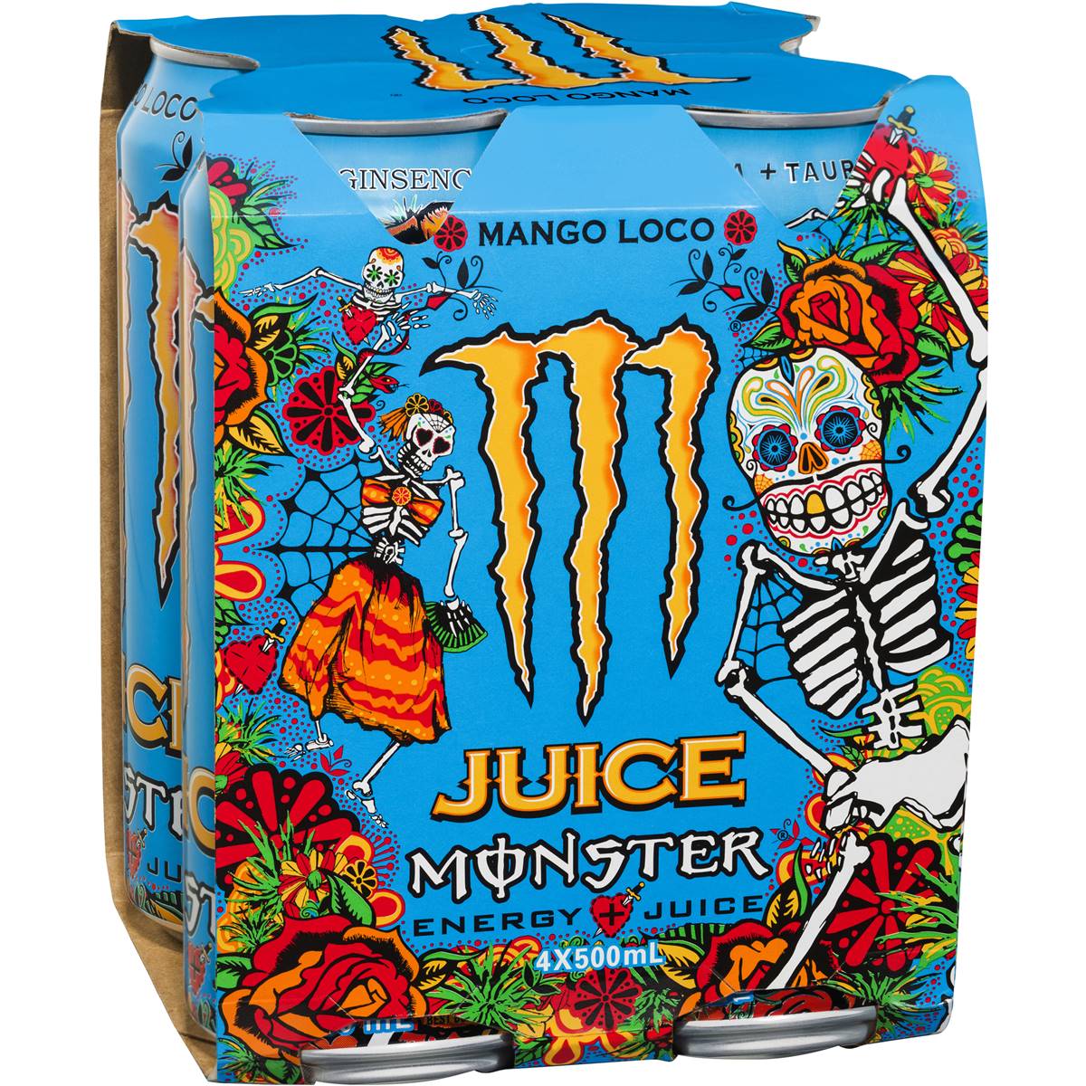 Monster Energy Juice Mango Loco 4pk x 500ml
