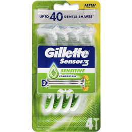 Gillette Sensor3 Sensitive 4pk