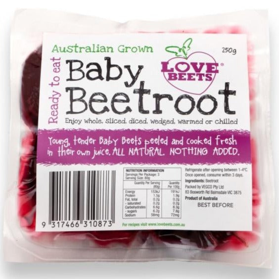 Love Beets Baby Beetroot 250g
