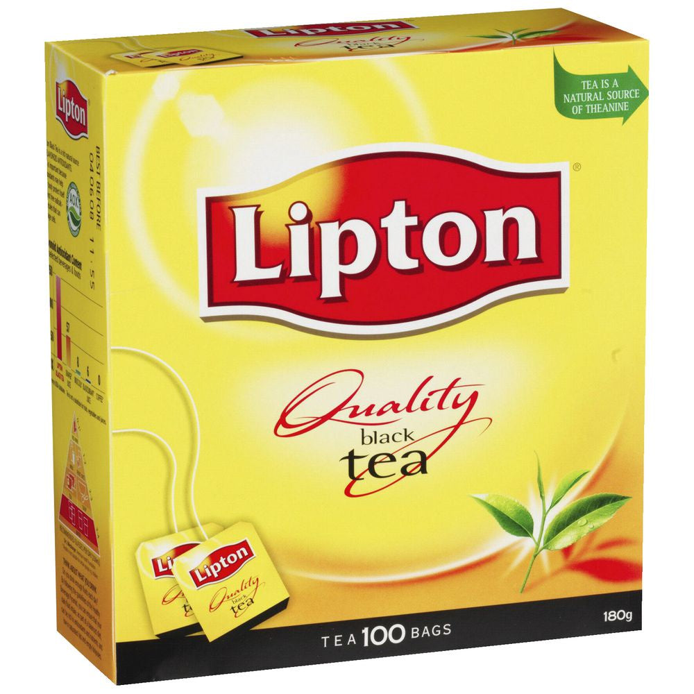 Lipton Tea Bags Black Quality 100Pk