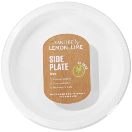Lemon&Lime Disposable Side Plate 18cm 30 Pk