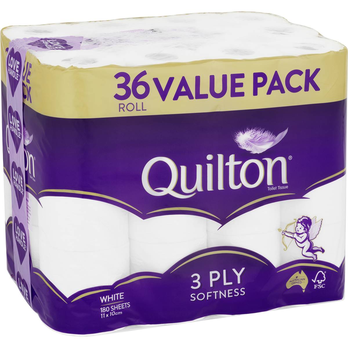 Quilton Toilet Paper 3ply 36pk