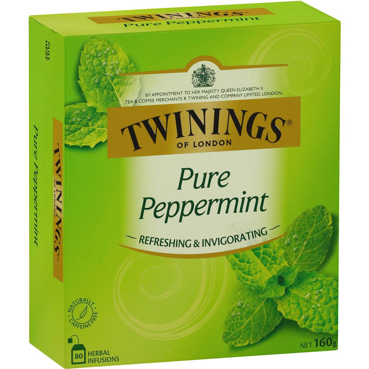 Twinings Pure Peppermint Tea Bags 80Pk