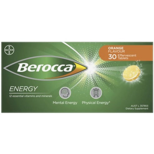 Berocca Energy Orange 30pk (2x15pk)