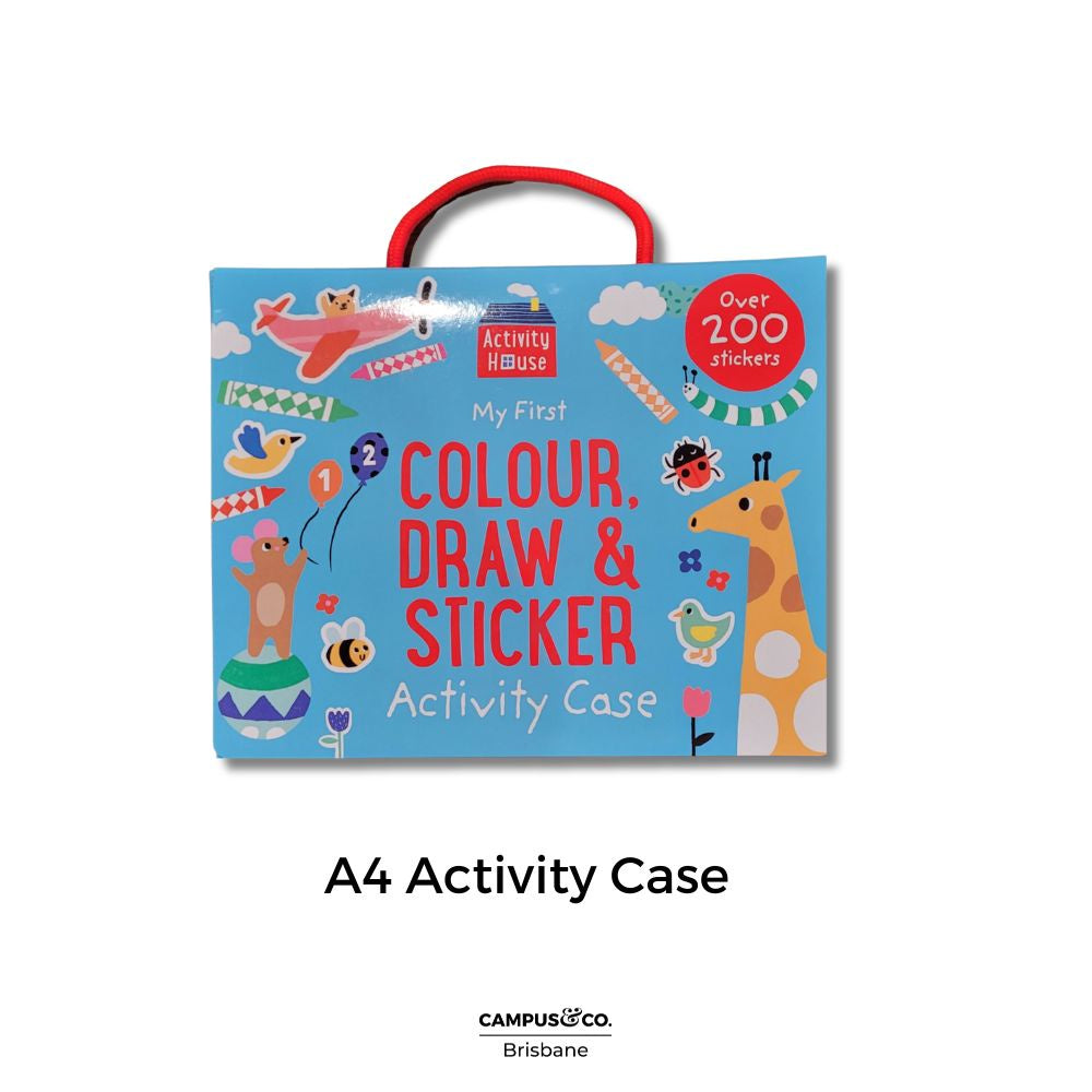 Colour Draw & Sticker Activity Case