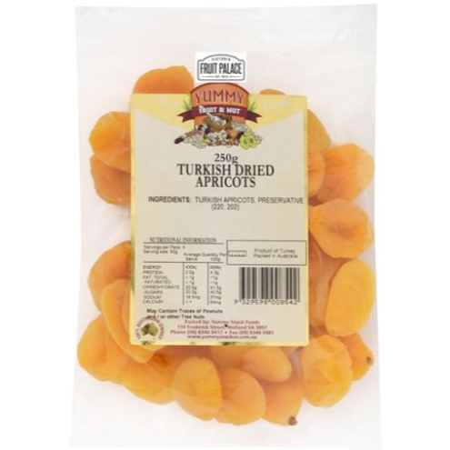 Yummy Turkish Dried Apricots 250g