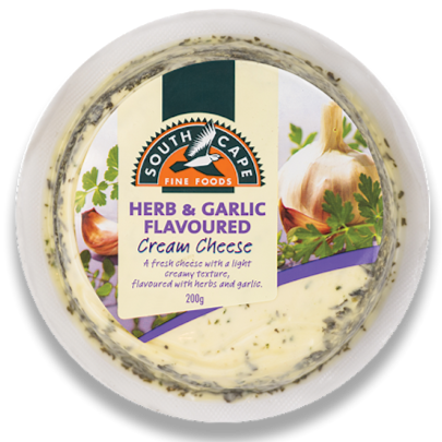 South Cape Herb & Garlic Cream Cheese 200g