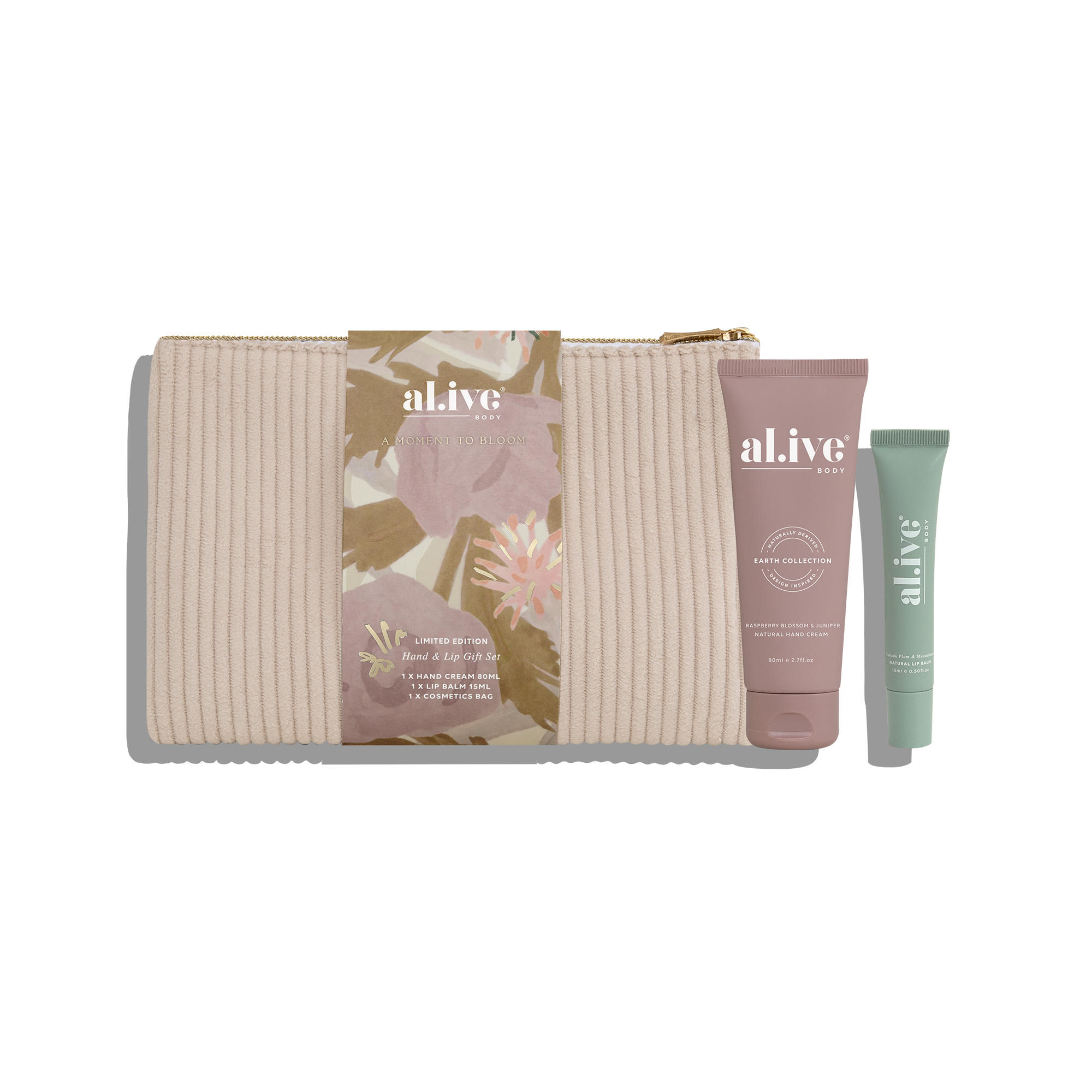 Alive Hand & Lip Gift Set - A Moment to Bloom