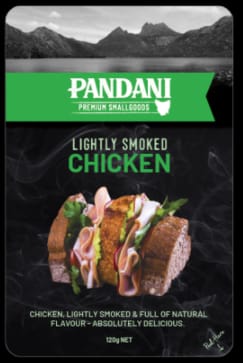 Pandani Lightly Smoked Chicken Sliced 120g