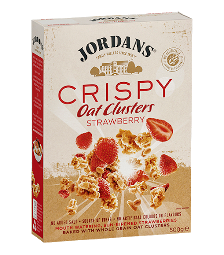 Jordans Strawberry Crispy Oat Clusters 500g