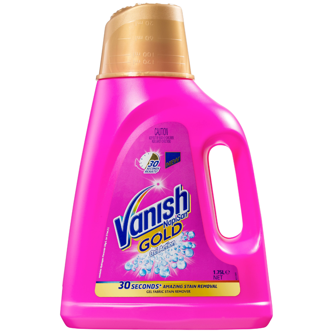 Vanish Napisan Gold Multi Power Stain Remover & Laundry Booster Gel 1.75l
