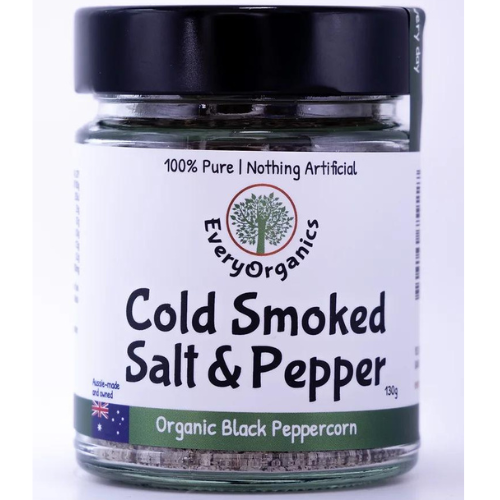 Everyorganics Cold Smoked Salt & Pepper 130g