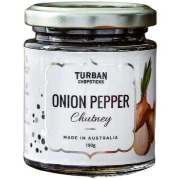 Turban Chopsticks Onion Pepper Chutney 190g