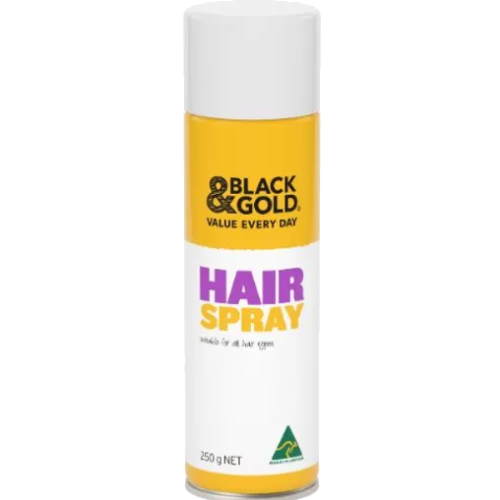 Black & Gold Hairspray 250g